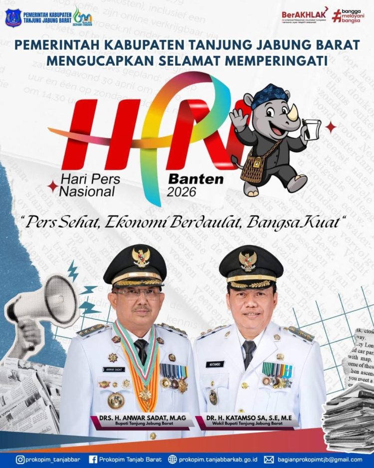 Pemkab Tanjab Barat: Selamat HPN Tahun 2026