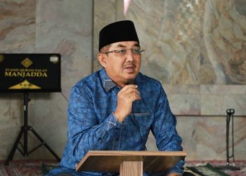 Bupati Anwar Sadat Isi Tausiah Pengajian Ba’da Zuhur di Masjid Al Anwar, Ini Pesannya
