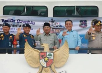 Pemkab Tanjab Barat Kembali Gelar Arus Balik Gratis, 152 Warga Diberangkatkan ke Batam