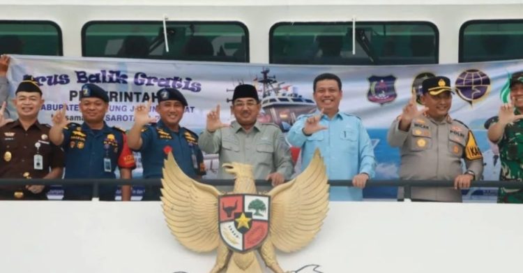 Pemkab Tanjab Barat Kembali Gelar Arus Balik Gratis, 152 Warga Diberangkatkan ke Batam