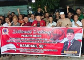 Ketua DPRD Tanjab Barat Serap Aspirasi Warga Saat Reses, Infrastruktur hingga Seni Budaya Jadi Sorotan