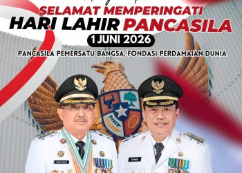 Pemkab Tanjab Barat Mengucapkan Selamat Memperingati Hari Lahir Pancasila 2026