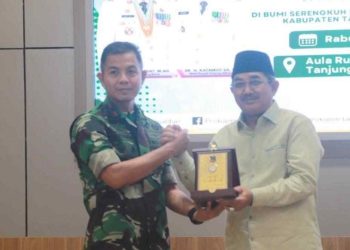 Sambut Danrem 042/Gapu, Bupati Anwar Sadat Tegaskan Sinergi Pemda dan TNI Kunci Pembangunan Tanjab Barat