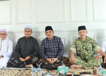Hadiri 40 Hari Wafat KH Hasan Basri, Bupati Anwar Sadat: Kami Kehilangan Ulama dan Guru Panutan