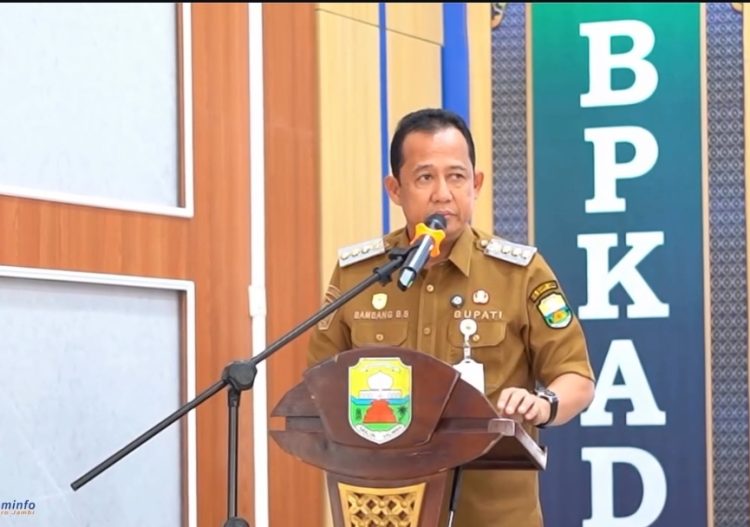 Peluncuran DPA 2026, Bupati Muaro Jambi Minta OPD Percepat Program Pembangunan