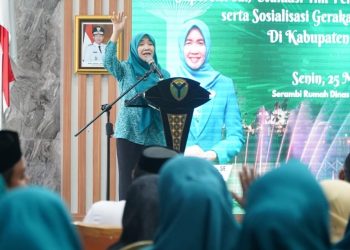 Hj. Hesnidar Haris: TP-PKK Berkomitmen Perkuat Nilai Religius Daerah Melalui “Gerakan Jambi Bersholawat”