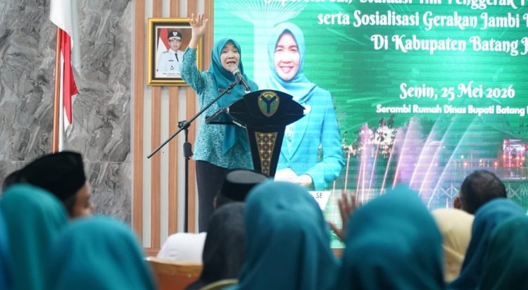 Hj. Hesnidar Haris: TP-PKK Berkomitmen Perkuat Nilai Religius Daerah Melalui “Gerakan Jambi Bersholawat”