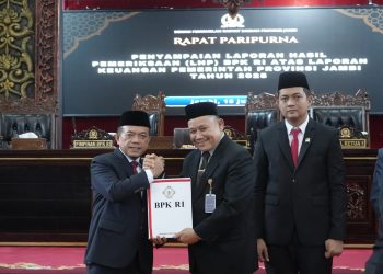 Pemprov Jambi Kembali Raih Opini WTP ke-14, Gubernur Al Haris: Kita Perbaiki Tata Kelola Keuangan dengan Baik