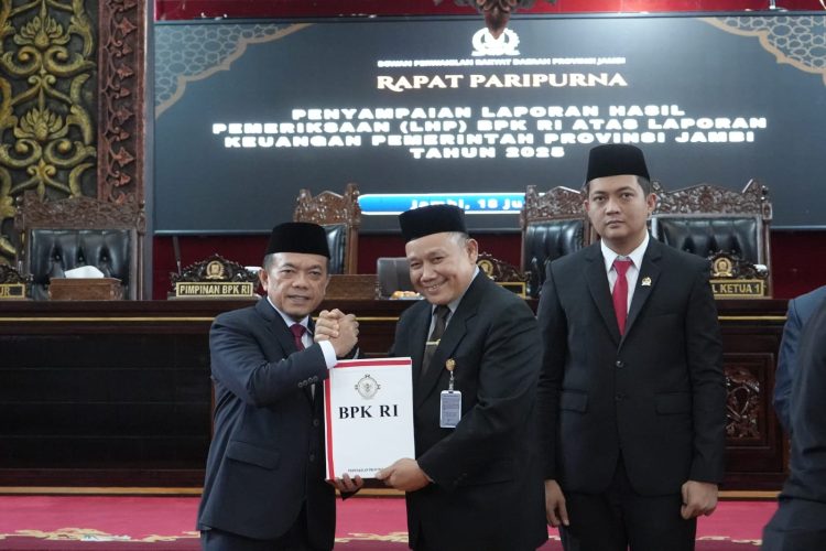 Pemprov Jambi Kembali Raih Opini WTP ke-14, Gubernur Al Haris: Kita Perbaiki Tata Kelola Keuangan dengan Baik