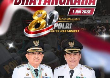 Pemkab Tanjab Barat mengucapkan Selamat HUT Bhayangkara 2026