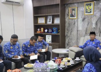 Wabup Katamso Pimpin Rakor Perbaikan Jembatan Rusak di Tanjung Benanak, Libatkan Perusahaan Swasta