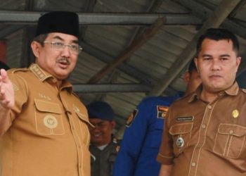 Bupati Anwar Sadat Tinjau Dermaga Apung Ambruk di Tanjung Senjulang, Perbaikan Segera Dilakukan