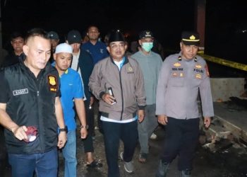 Bupati Anwar Sadat Tinjau Korban Kebakaran di Teluk Nilau, Pastikan Bantuan dan Layanan Berjalan Optimal